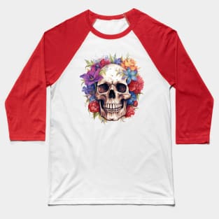 ornate skull Baseball T-Shirt
